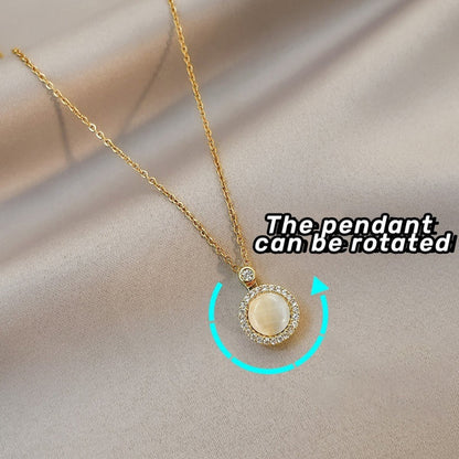 Grosir Kalung Wanita Liontin Mata Kucing Keberuntungan - Tidak Kusam & Hypoallergenic, Cocok untuk Hadiah! - 我的商店