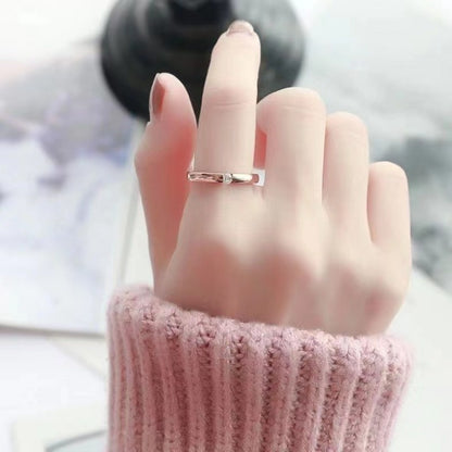 Cincin Mewah untuk Wanita - Singsing Emas Berlian Anti Pudar | Perhiasan Hadiah Elegan - 我的商店